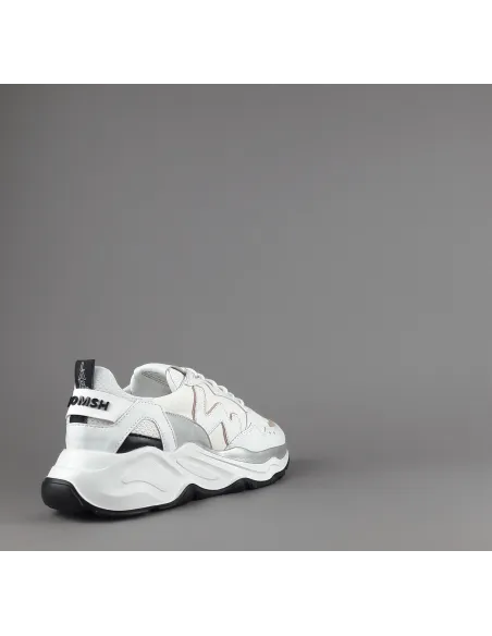 Womsh - - Eco Sneakers Donna Futura Appelskin Bianco Prezzo 260,00