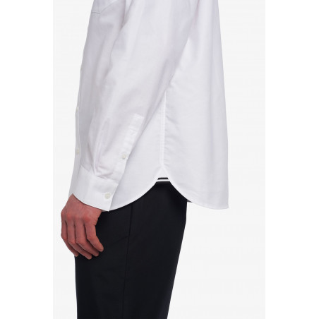 Fred Perry Camicia Uomo Cotone Oxford Bianco Button-Down Prezzo 150,00
